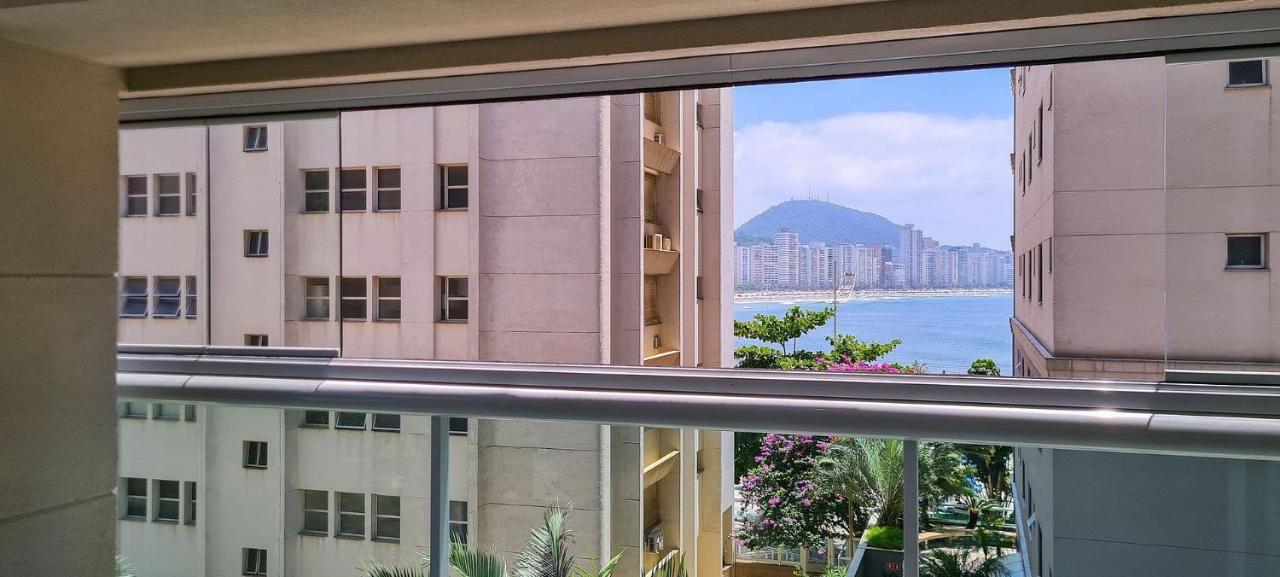 Apto Com Garagem E Lavanderia Em Frente A Praia Guaruja Exterior photo