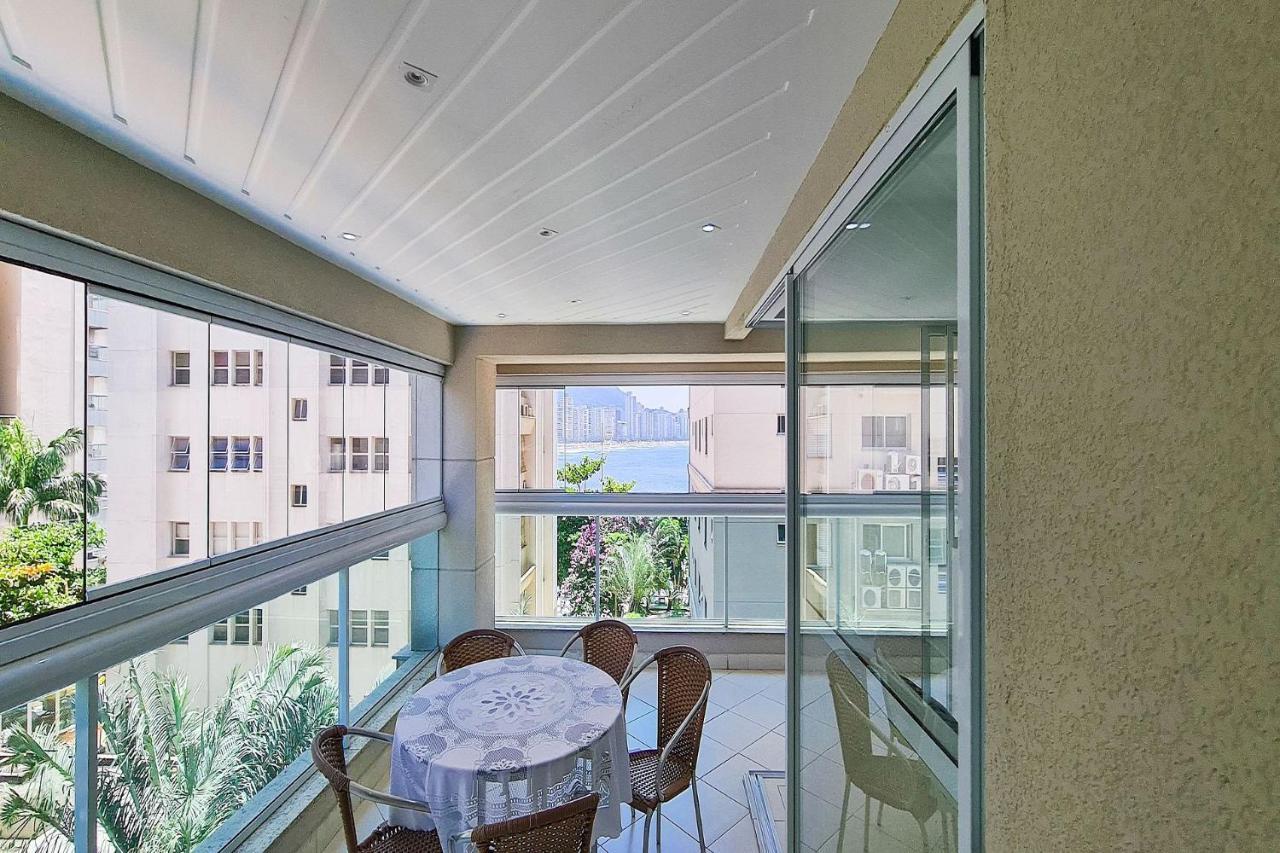 Apto Com Garagem E Lavanderia Em Frente A Praia Guaruja Exterior photo